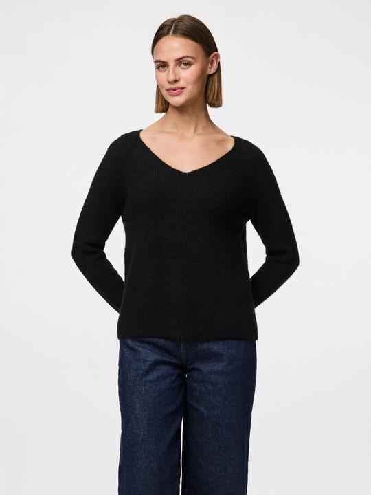 Actual product image Pieces V-neck knit sweater (XL)