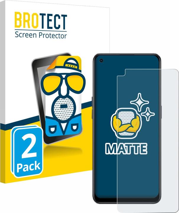 Produktbild BROTECT Entspiegelungs-Schutzfolie Displayschutz Matt (2 Stück, Oppo Reno 8 Lite 5G)