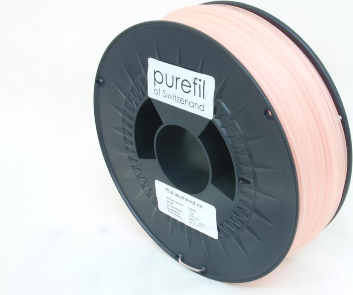 Productafbeelding Purefil Draad (PLA, 1.75 mm, 1000 g, Rood)