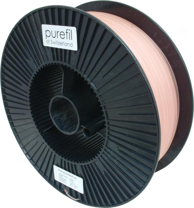 Actual product image Purefil Filament (PLA, 1.75 mm, 2500 g, Red)