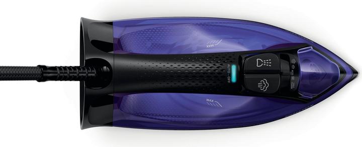 Produktbild Philips PerfectCare GC3925/30 Bügeleisen Dampfbügeleisen SteamGlide Plus-Sohle, Violett (2500 W, 180 g/min)