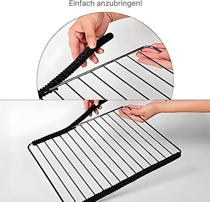 Image du produit Hermex Protection de la grille du four Kit de protection des bords de la grille du four