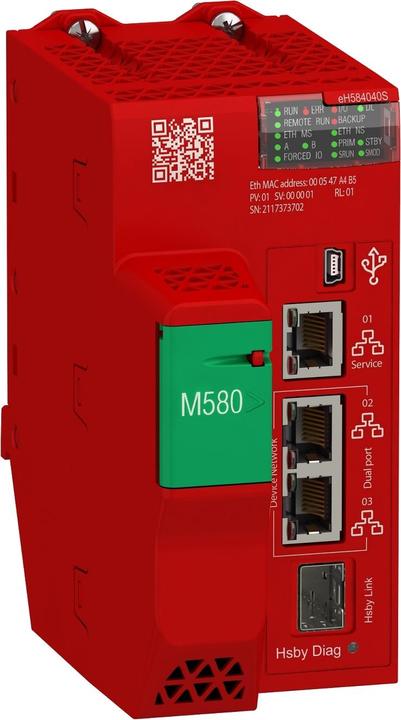 Produktbild Schneider Electric M580S CPU580-40 DIO+ RIO HSBY BMEH584040S