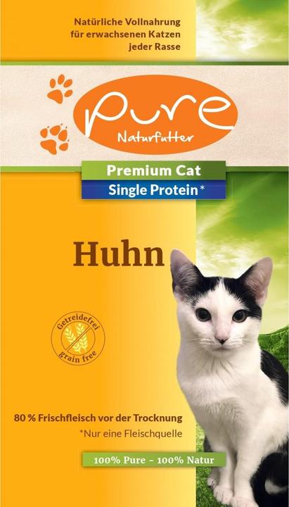 Image du produit Pure Naturfutter Premium Cat Single-Protein sans céréales au poulet (Adulte, 1 pcs, 3000 g)