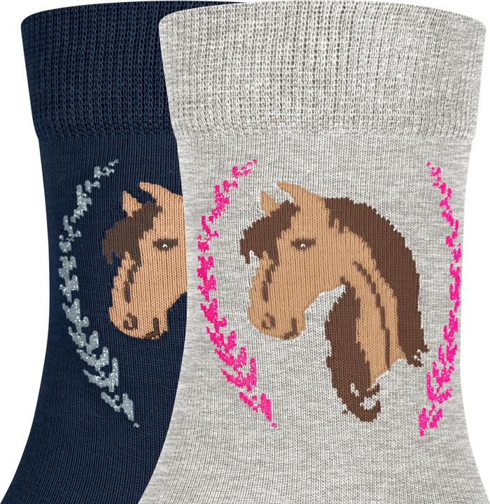 Image du produit Falke Horse 2-Pack Chaussettes Enfants (lot de 2, 19 - 22)