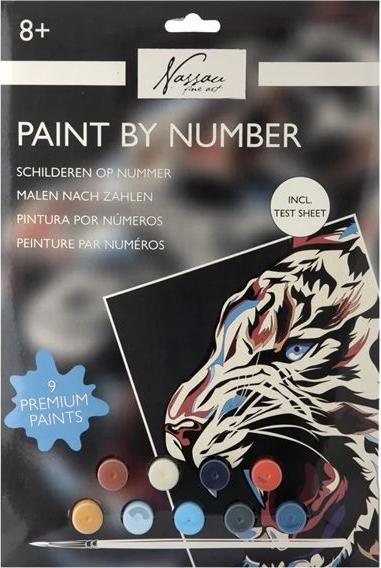 Actual product image Grind By Numbers, Tiger