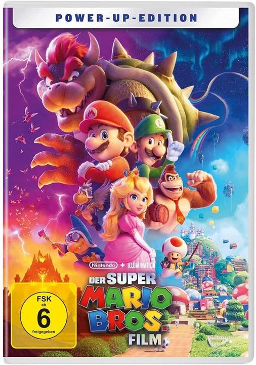 The Super Mario Bros. Film DVD (DVD, 2023, German, English, Italian)