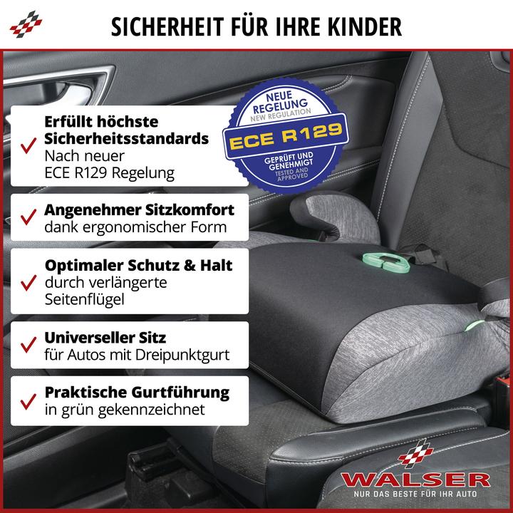 Produktbild Walser Raffi (Kindersitzerhöhung, ECE R129/i-Size Norm)