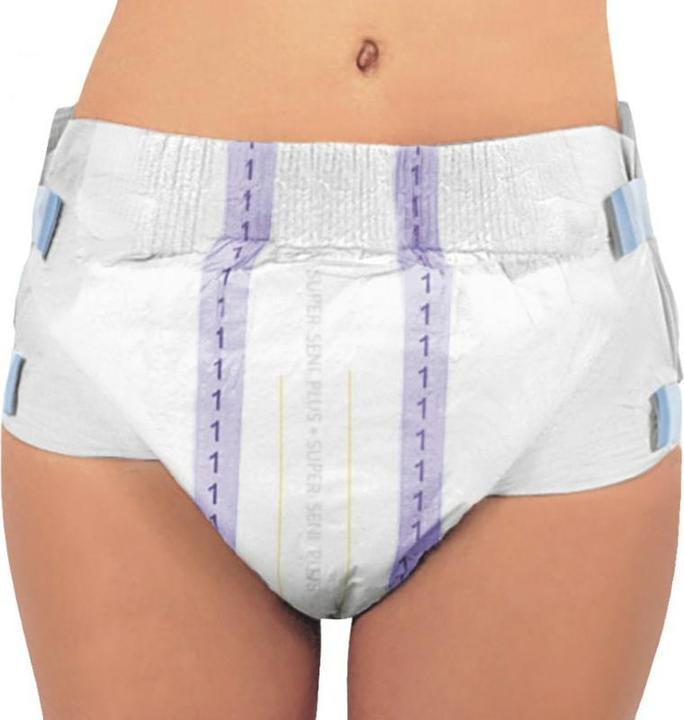 Immagine prodotto Seni Plus Pannolino Pantaloni traspiranti Circonferenza anca 40-60cm 7 Gocce (10 x, Mini)