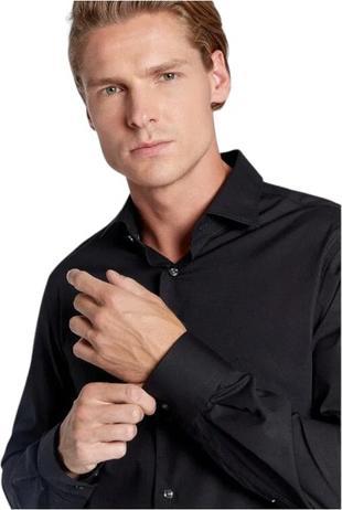 Actual product image Michael Kors slim stretch poplin shirt (41)