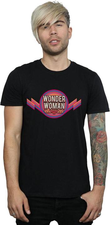 Image du produit - T-shirt WONDER WOMAN RAINBOW LOGO - Homme (3XL)