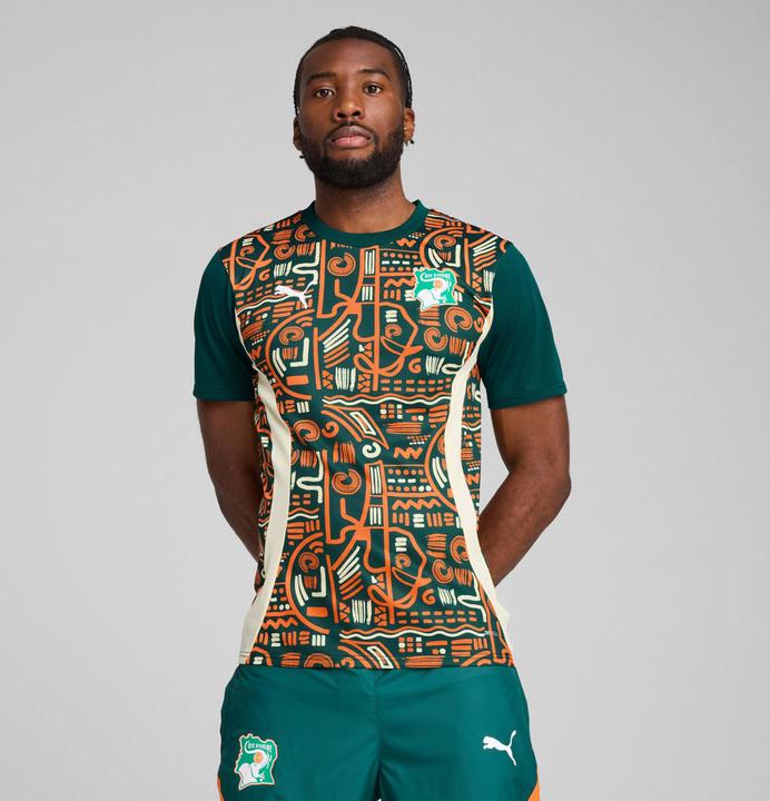 Actual product image Puma pre-atch shirt côte d'ivoire 2024 (M)