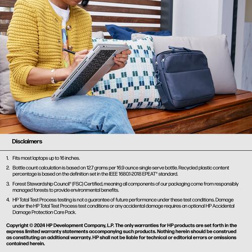 Produktbild HP Evday 16 Odyssey Laptop Bag (15.98", Universal)