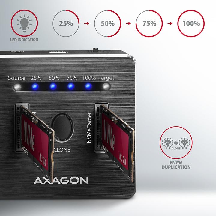 Produktbild Axagon ADSA-M2C
