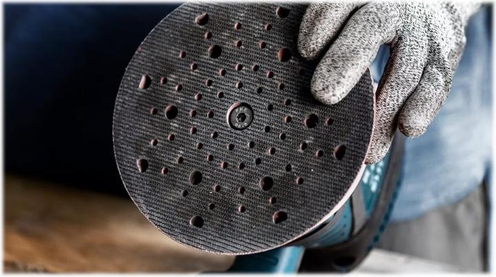 Actual product image Bosch Professional Zubehör EXPERT Multihole (EXPERT Multihole) Universal backing pad, 125 mm, hard (Hard)