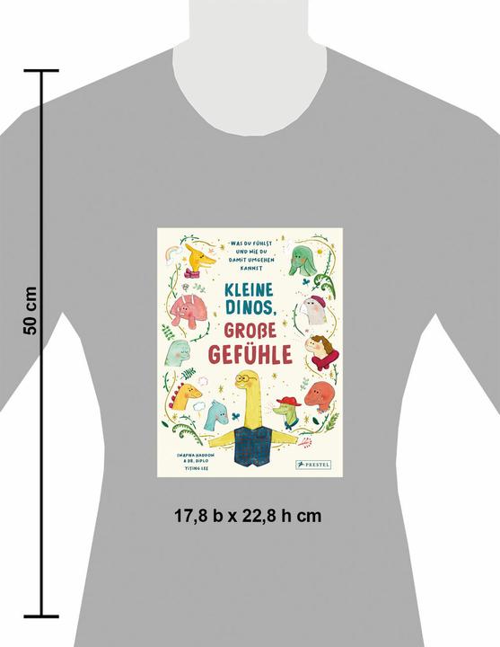 Actual product image Kleine Dinos - grosse Gefühle (German, Yiting Lee, Swapna Haddow, 2024)