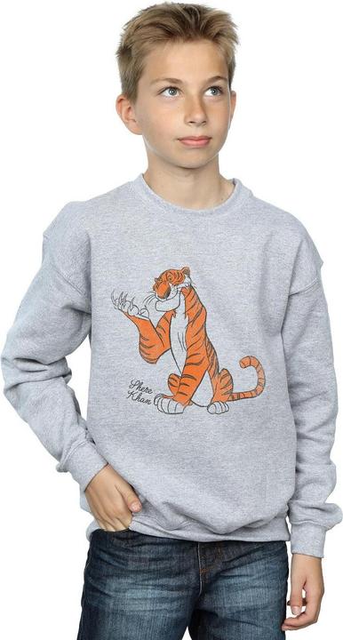 Actual product image Disney Boys The Jungle Book Classic Shere Khan Sweatshirt (152, 158)