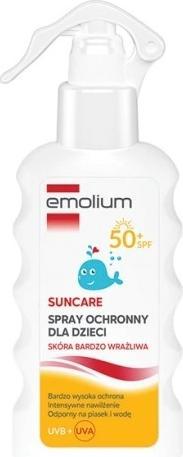 Image du produit Emolium Spray protecteur solaire pour enfants Peau très sensible Spf 50 - 175 Ml (Spray solaire, SPF 50+, 175 ml)