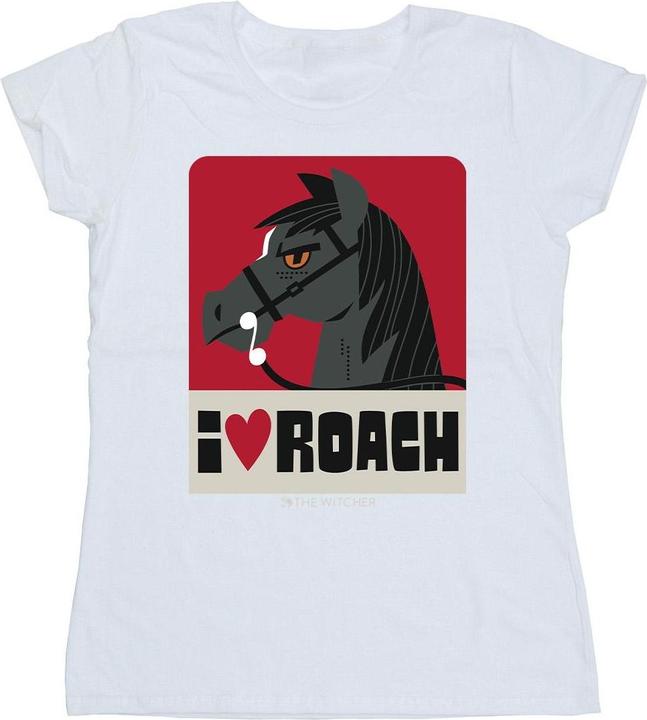 Produktbild Netflix The Witcher I Heart Roach TShirt (S)