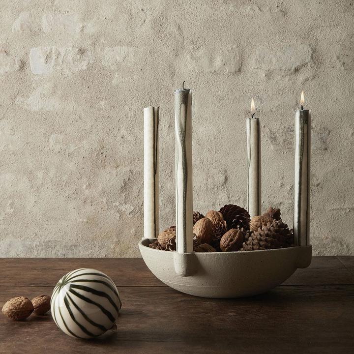 Image du produit Ferm Living Bougeoir en forme de bol (Ø 27 x 7 cm)