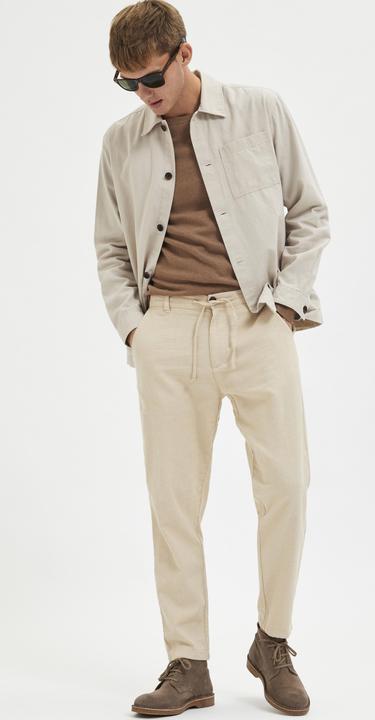 Image du produit Selected Homme Pantalon en lin SLHSLIMTAPE (XXL)