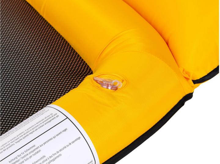 Actual product image FTM Water hammock yellow