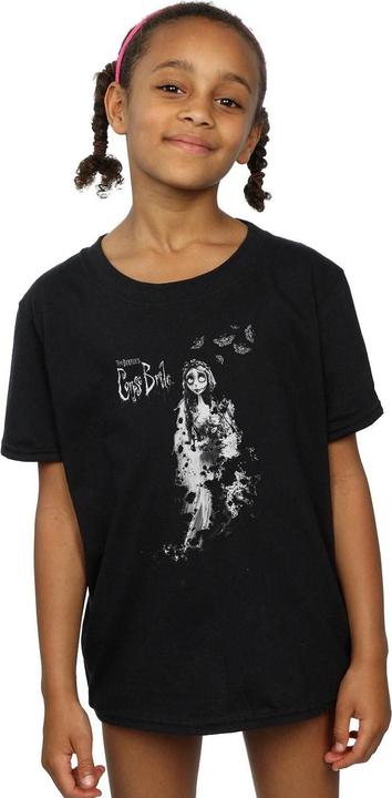 Immagine prodotto Corpse Bride Distressed Bride Maglietta Ragazze (140, 146)