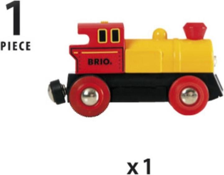 Produktbild Brio Batterielok Gelb