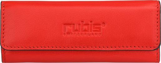 Actual product image Rubis Tweezers Shiny with case, oblique, gold
