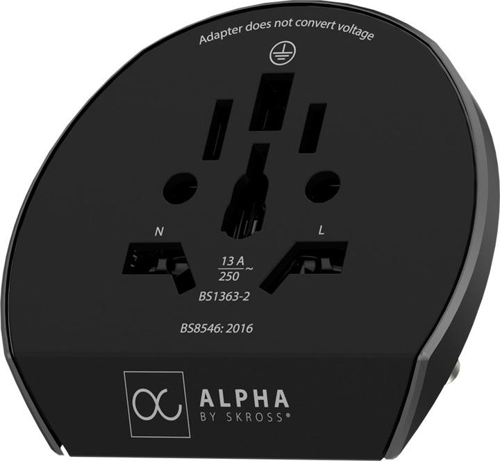 Produktbild Skross Alpha World-Reiseadapter inkl. Hartschalen-Etui