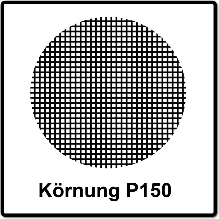 Image du produit Mirka ABRANET Disque abrasif auto-agrippant 150 mm P150, 50 pcs. (5424105015) (P150)