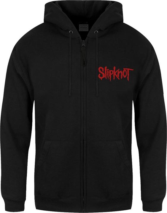 Image du produit Slipknot Adulte Tête de mort dents Full Zip Hoodie (M)