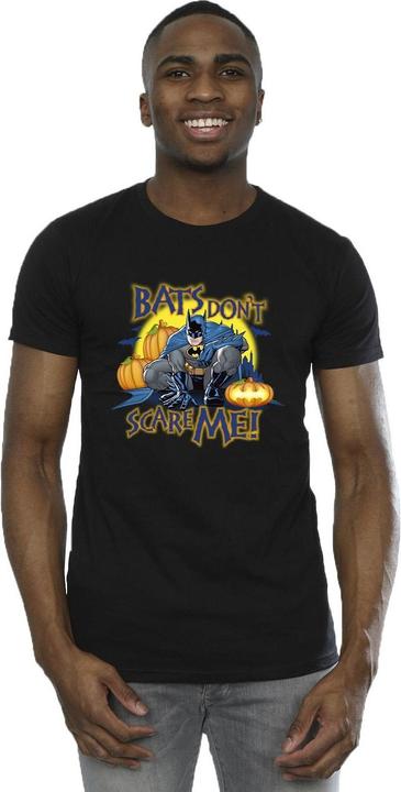 Actual product image Mens Batman Bats Don't Scare Me T-Shirt (5XL)
