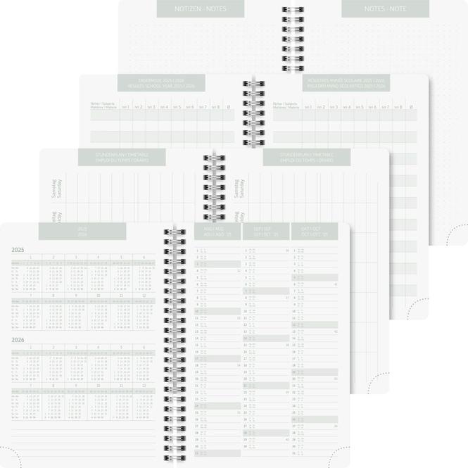 Image du produit Agenda des élèves (A5, Néerlandais, Anglais)
