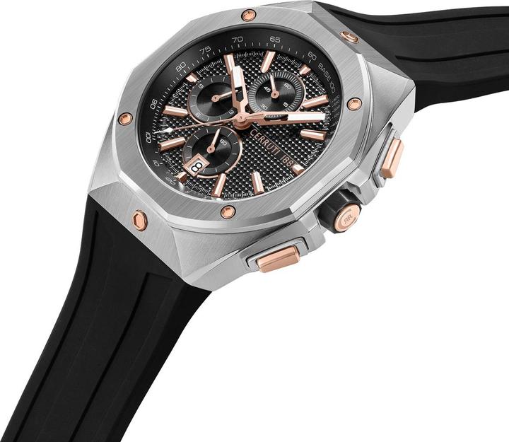 Actual product image Cerruti 1881 CIWGO0073201 Arezzo Chrono (Chronograph, 43 mm)