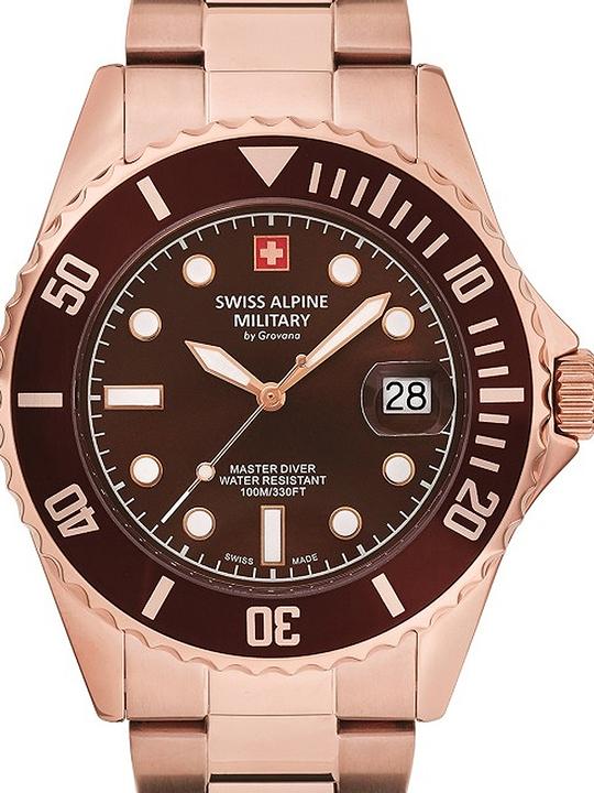 Immagine prodotto Swiss Alpine Military 7053.1166 Uomo 42mm 10ATM (Orologio da polso analogico, 42 mm)