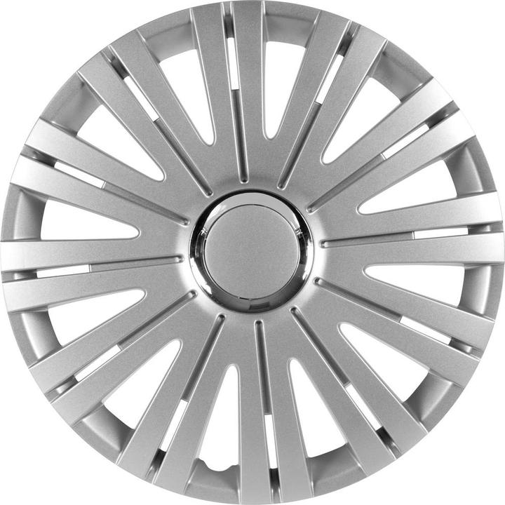 IWH 076006 Hubcaps R14 silver, chrome 1 pc. (4 Piece, 14")