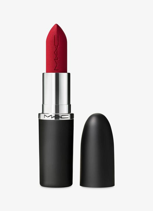 Actual product image MAC Cosmetics Macximal Silky Matte Lipstick Ruby Woo (691 Ruby Woo)