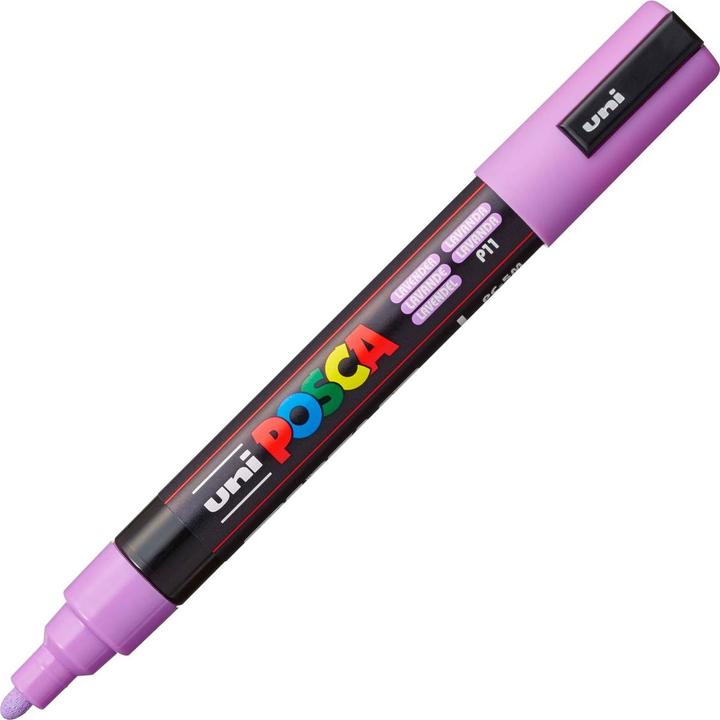 Produktbild Posca Marker PC-5M Rundspitze (Lavendel, 2.50 mm, 1 x)