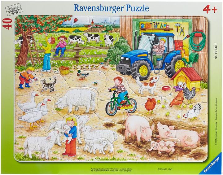 Produktbild Ravensburger Auf dem grossen Bauernhof (40 Teile)