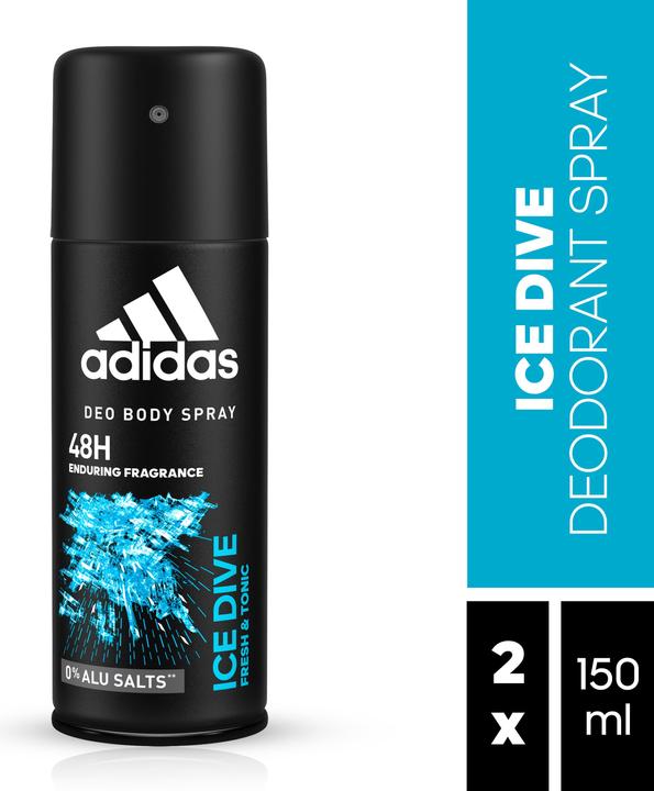Immagine prodotto adidas Immersione nel ghiaccio (Getto vaporizzato, 150 ml)