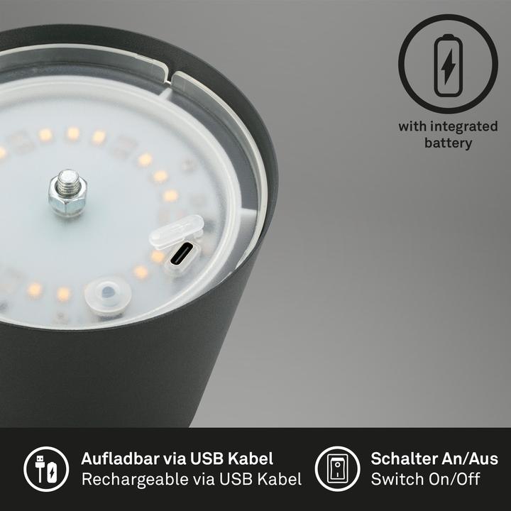 Actual product image Briloner LED table light (200 lm)