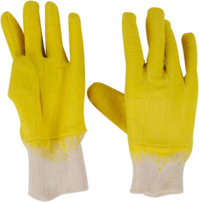 Mannesmann Werkhandschoenen latex gedompeld, gebreid manchet (10.5)
