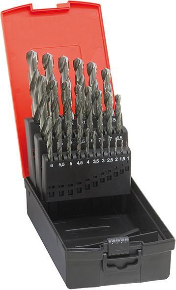Produktbild Gühring Spiralbohrer-Satz D338N HSS 6-10,0mm geschl. (6,0 - 10,00 mm)