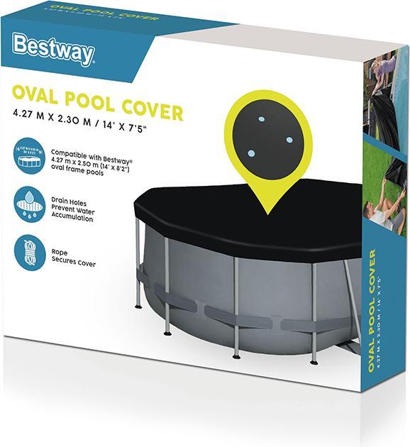 Image du produit Bestway Piscine à cadre ovale