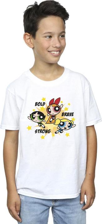 Immagine prodotto The Powerpuff Girls Girls Bold Brave Strong Maglietta Ragazzi (152, 158)