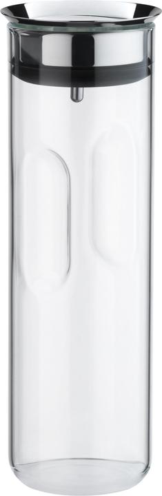 WMF Wasserkaraffe 1,25l Griffmulde Glas Karaffe Motion CloseUp-Verschluss (1.25 l)