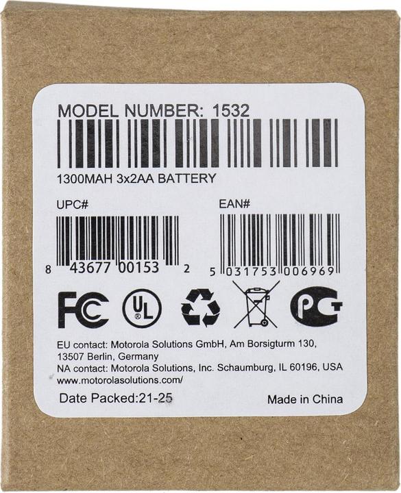 Image du produit Motorola Batterie de rechange 1532 pour T82