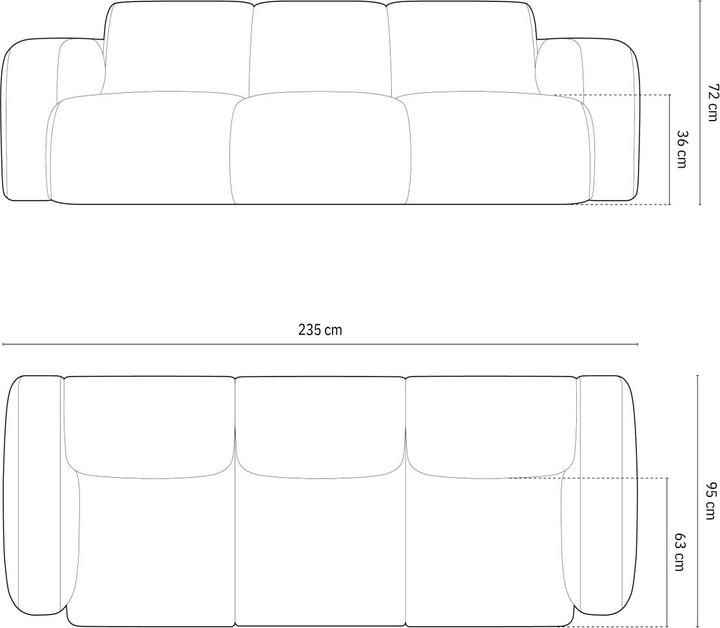 Produktbild Micadoni Molino (2-Sitzer, 3-Sitzer, 4-Sitzer)