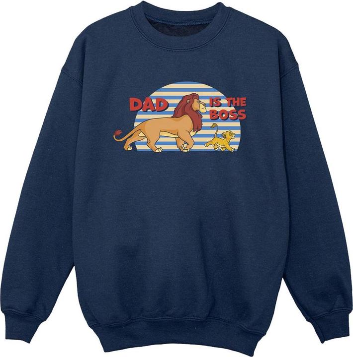 Actual product image Disney Boys The Lion King Dad Boss Sweatshirt (128)